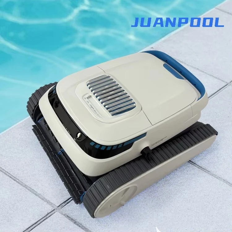 Smart Automatic Pool Robot Pool Bottom & Wall Cleaning Efficient Vacuum Decontamination Machine view 6
