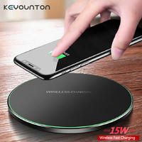 Qi Wireless Charger For iPhone 14 13 12 11 Pro XS X XR 8 Induction Type C 15W Fast Charging Pad for Samsung S23 S22 S21 Xiaomi11