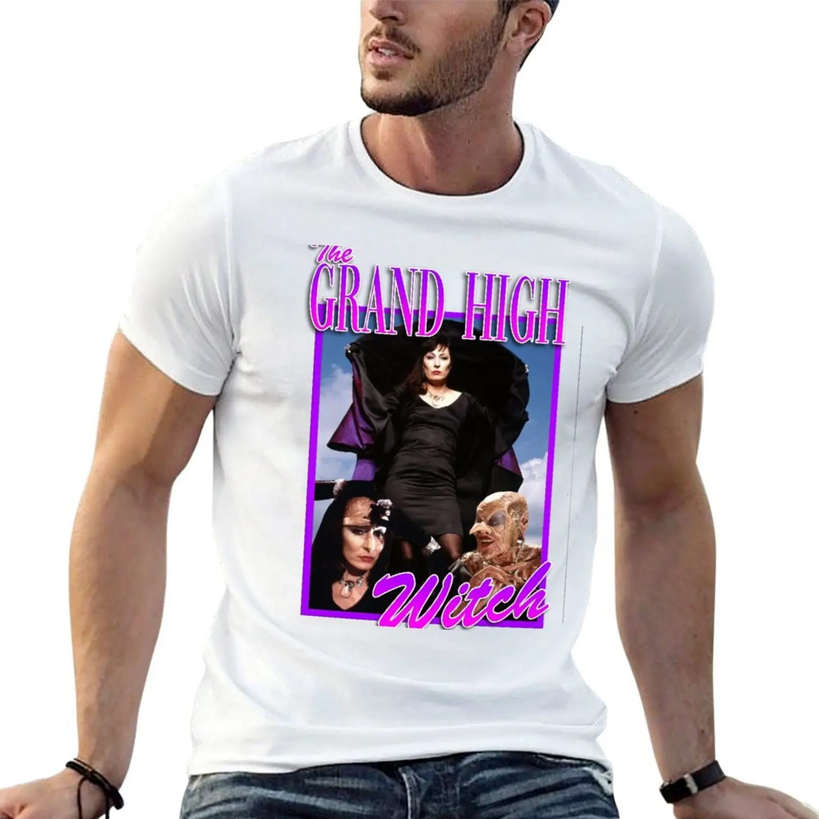 

The Grand High Witch Tribute Tee T-Shirt t shirts designer man graphic t shirt men t shirt cotton 100% T-shirt