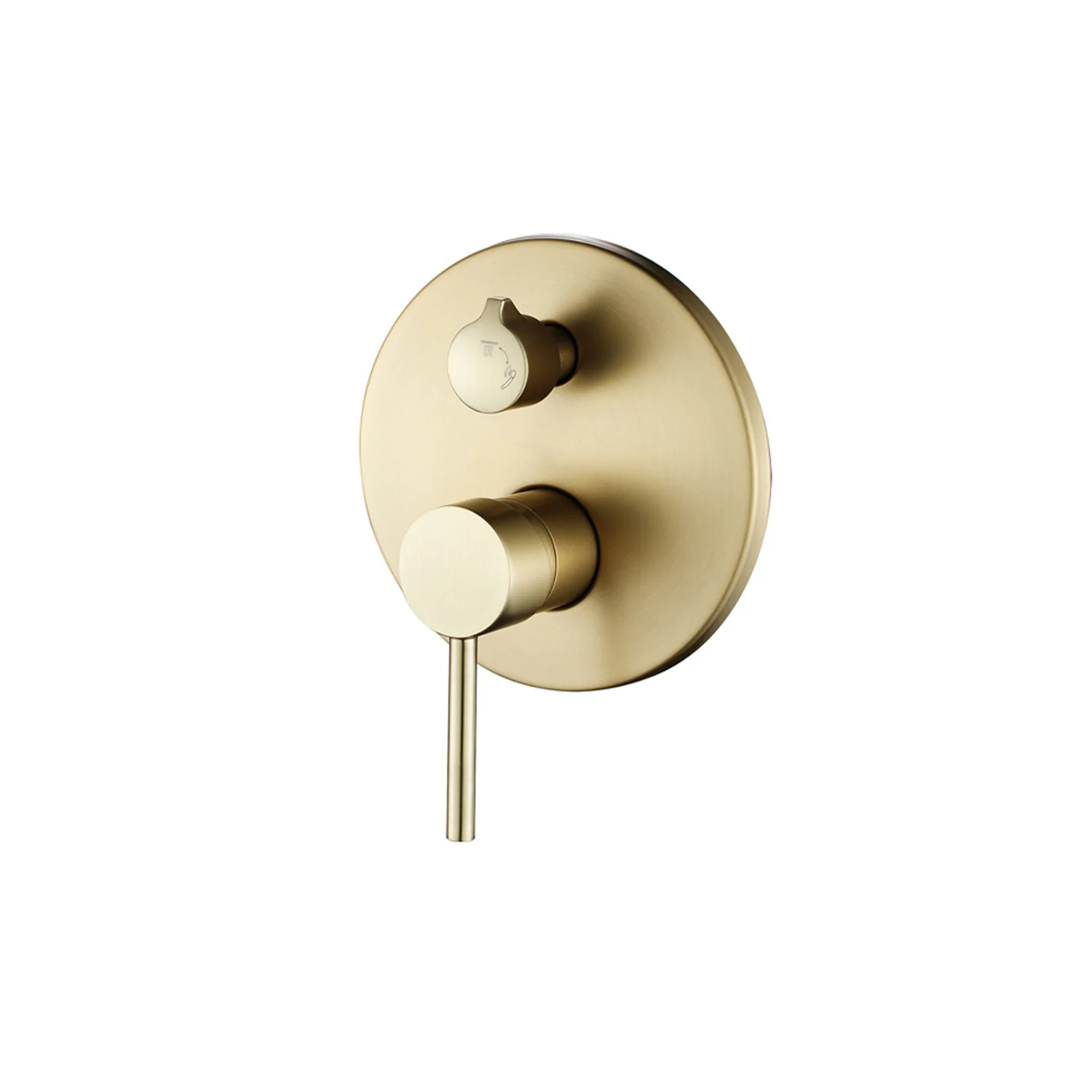 In wall concealed rotary control valve body hot cold mixing valve shower shower switch