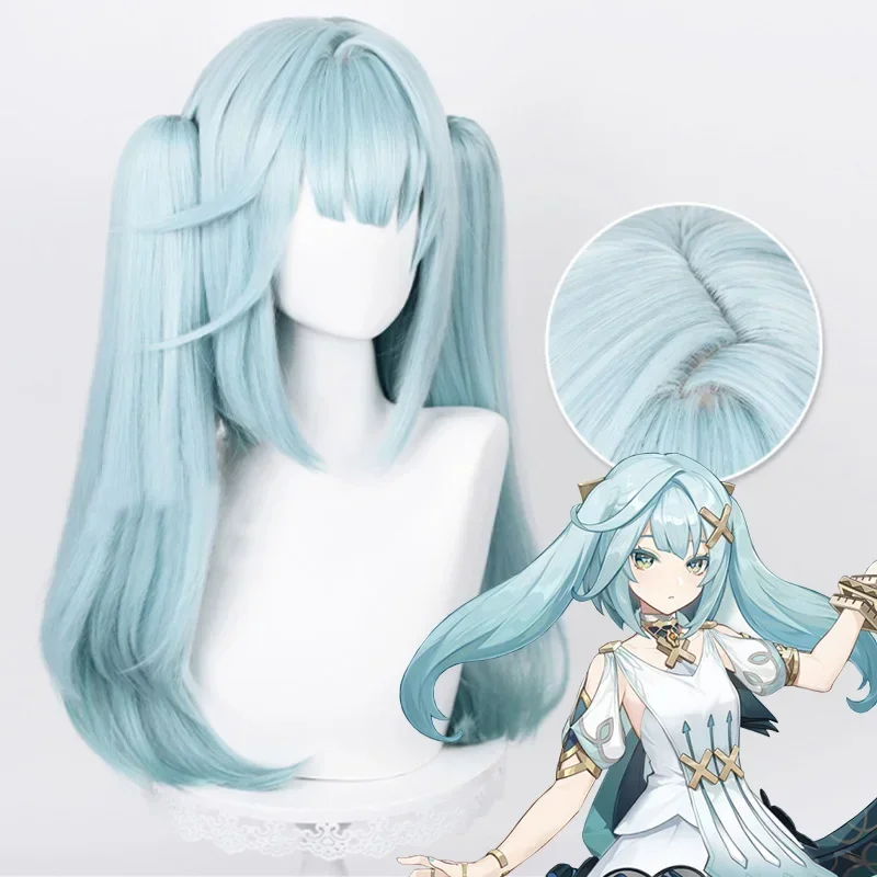 

Faruzan Cosplay Wig Game Genshin Impact Cosplay Faruzan 60cm Long Synthetic Hair Halloween Role Play Wig Free Wig Cap Wome$0$i