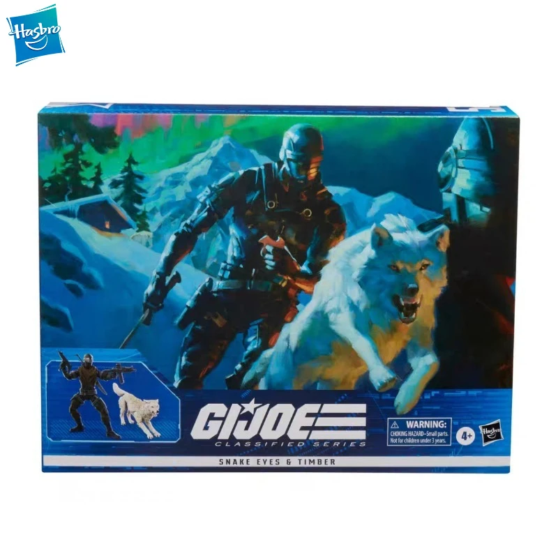 Nuevo Original Hasbro G.I. Joe serie clasificada ojos de serpiente lobo blanco figuras de acción juguetes colección de regalos