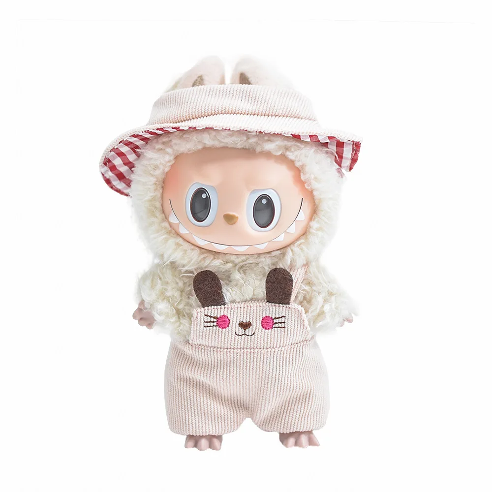 

Wholesale For Labubu Baby Clothes 17cm Labubu Cloth Clothes Blind Box Doll Skirt Set Cute Dress Changing Toys Cross Border Gift