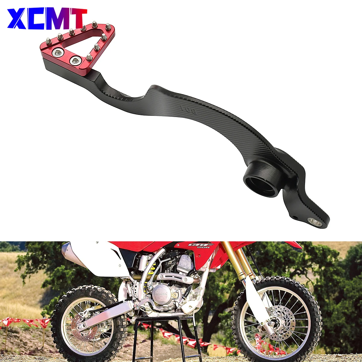 

Motorcycle CNC Motocross Dirt Pit Bike Foot Brake Pedal For Honda CRF 150R CRF150R 150 R 2007 2008 2009 2010 2011 2020 2021