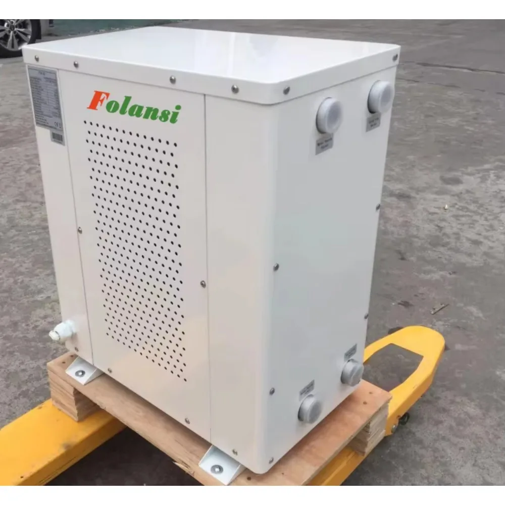 

7kw Water to Water Heat Pump Geothermal Heat Pump Folansi R410a or R32DHW Small Domestic Heat Pump No Noise