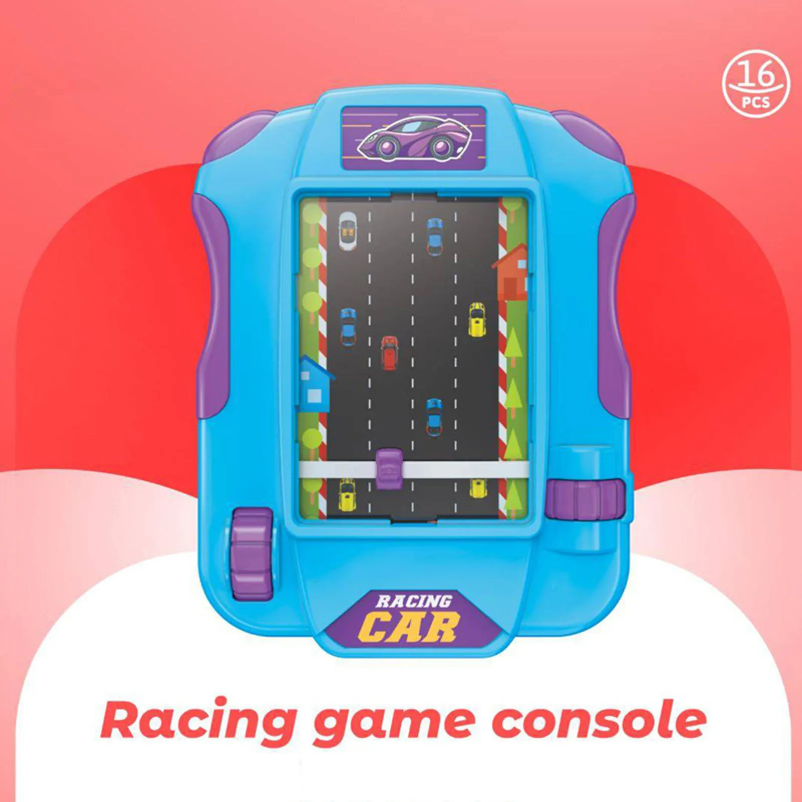 Simulation Racing Car Game Machine Interesting Avoid Obstacles Racing Car Adventure Level Game for Boys Girls Exquisite Racing