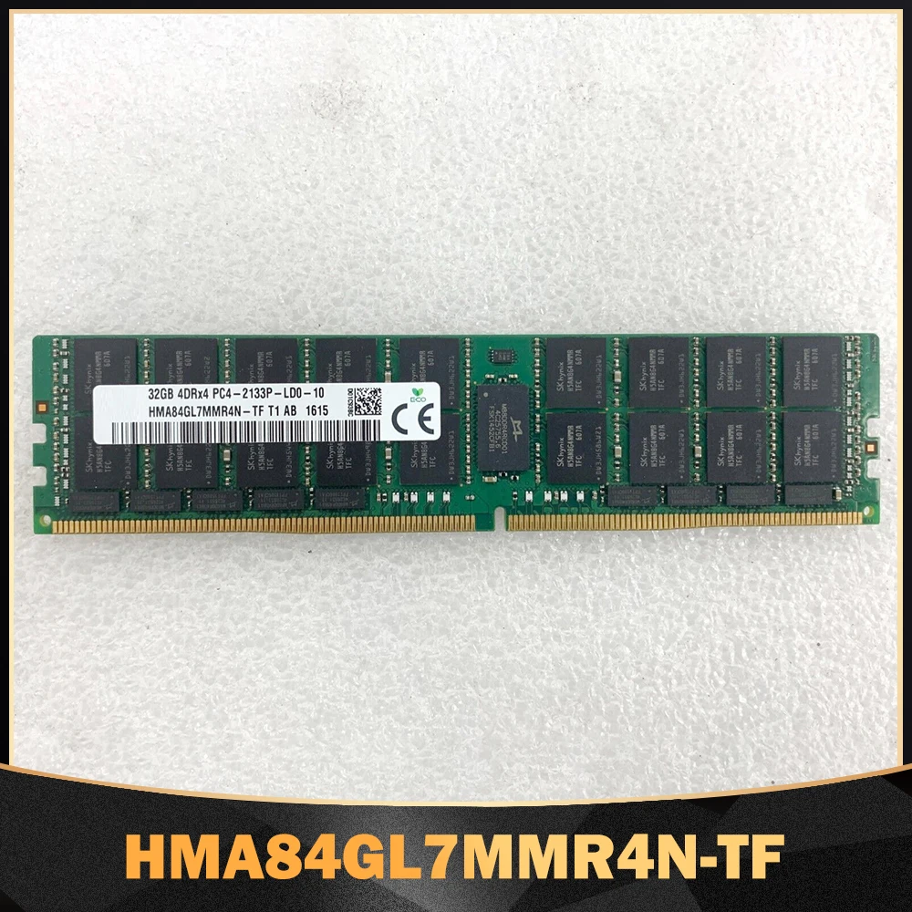 

1 шт., высокое качество, 32 ГБ, 32 ГБ, 4RX4 DDR4 PC4-2133P LRDIMM для памяти SK Hynix HMA84GL7MMR4N-TF