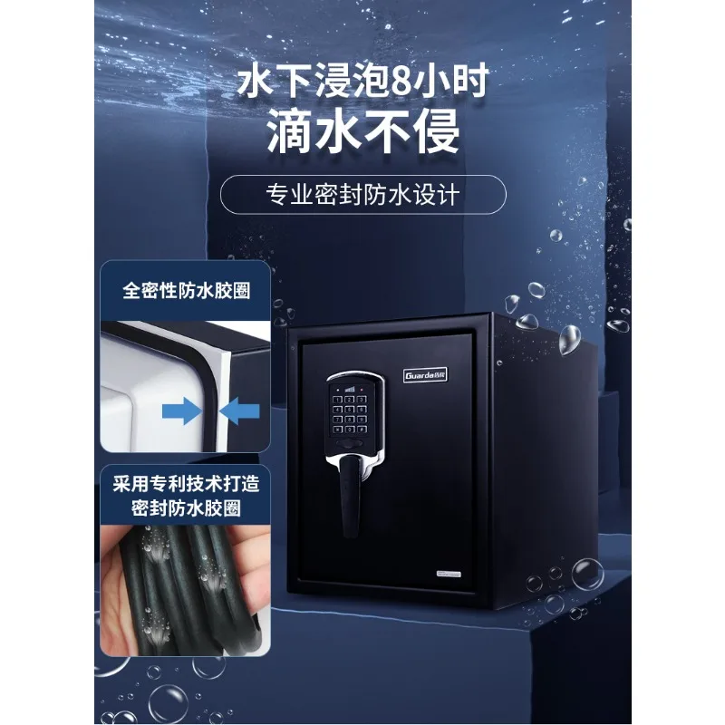 Cash Jewelry Storage Fireproof Water Safe Household Cabinet Safe Thickened Steel