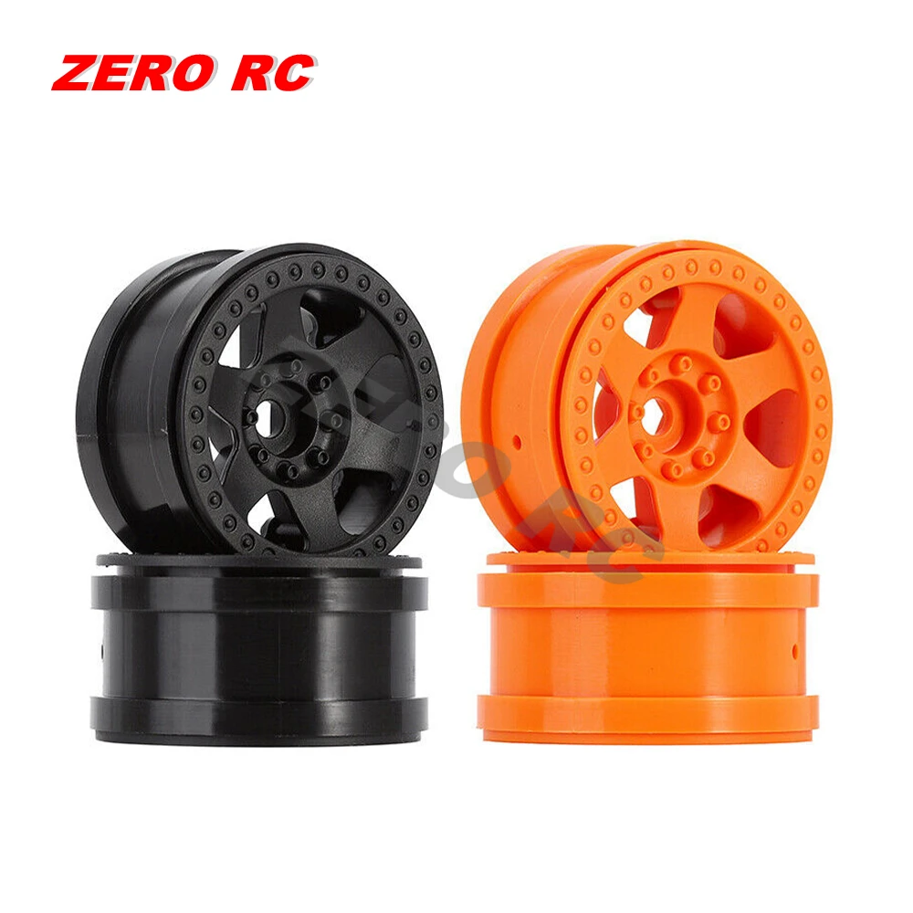 Nylon Beadlock 2.2" Wheels Hub Rims For 1/10 RC Crawler Truck AXIAL WRAITH RR10 RBX10 JEEP Wrangler MST YIKONG 2.2Inch Tires