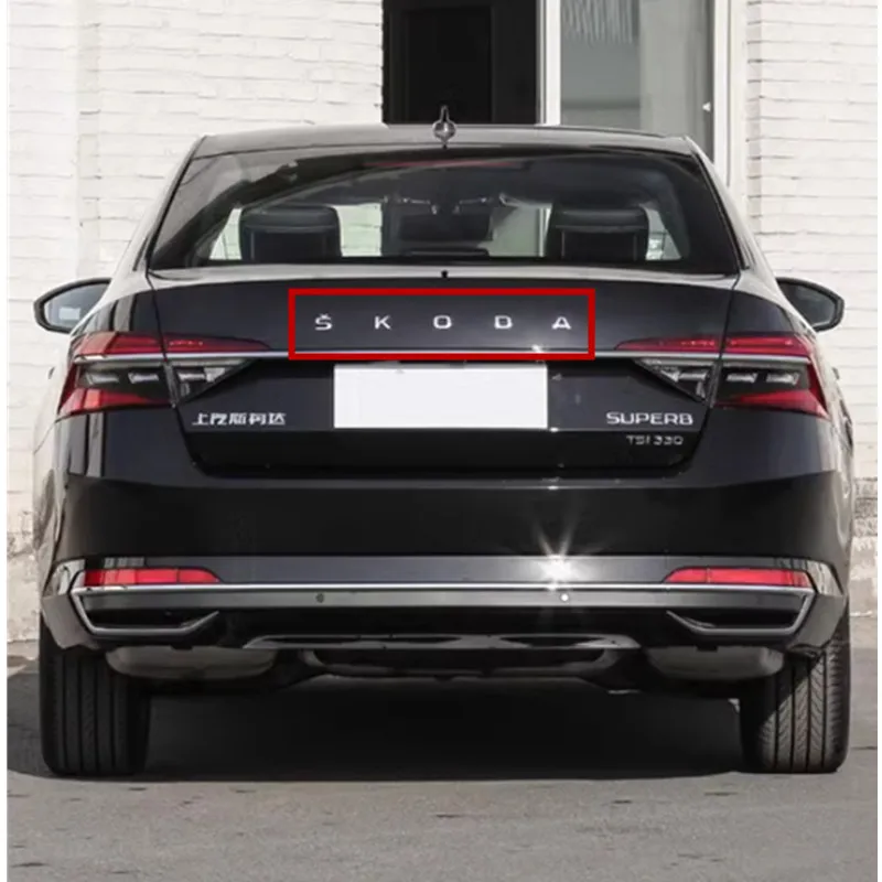 1 Stück für Skoda 3D Hochwertiges Auto-Emblem für Motorhaube und Kofferraum, Aufkleber, Abzeichen, Styling-Autozubehör – Detail 5