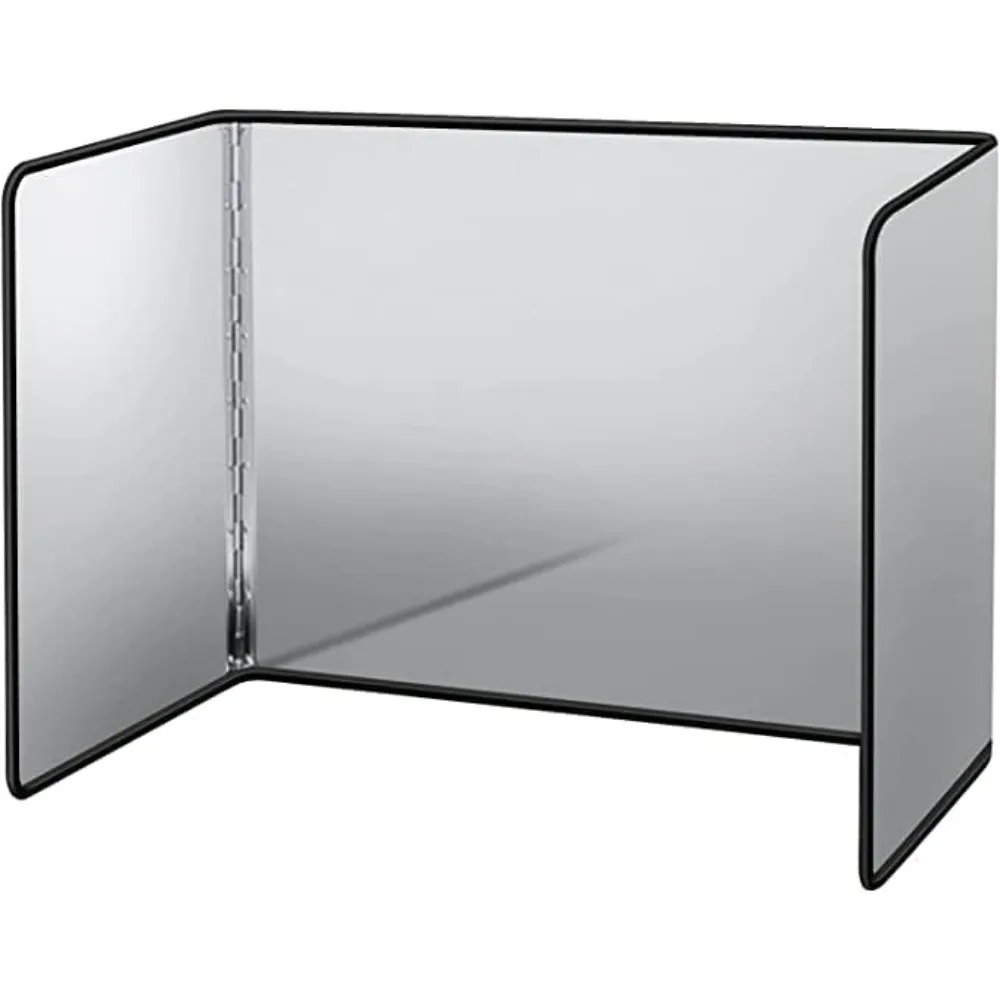 

Защита брызговика для жарки, антипригарная, 3-сторонняя складная защита для брызг жира, щит для защиты от брызг из нержавеющей стали, защита от брызг