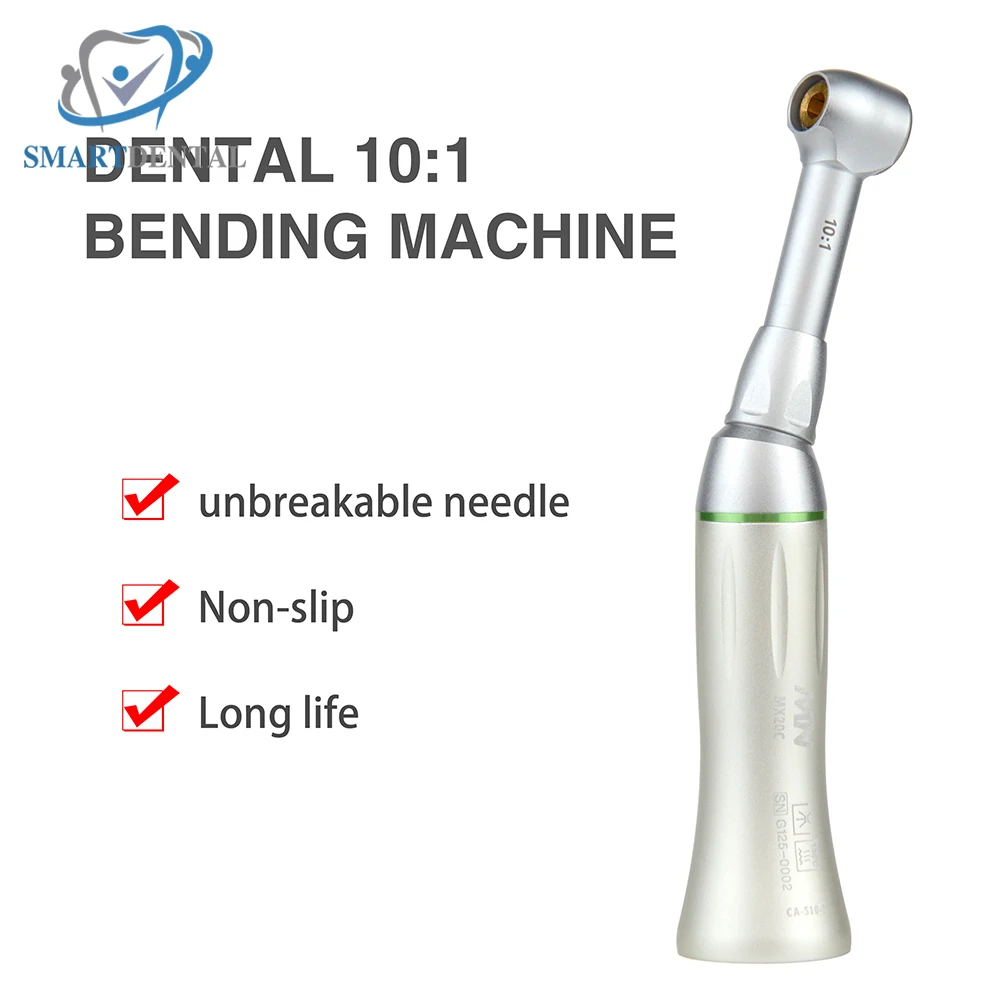 Dentist Equipment 60°Twist Reciprocating Hand Engine Files Head 10:1 Contra Angle Low Speed Handpiece Endodontic Rotary Dental