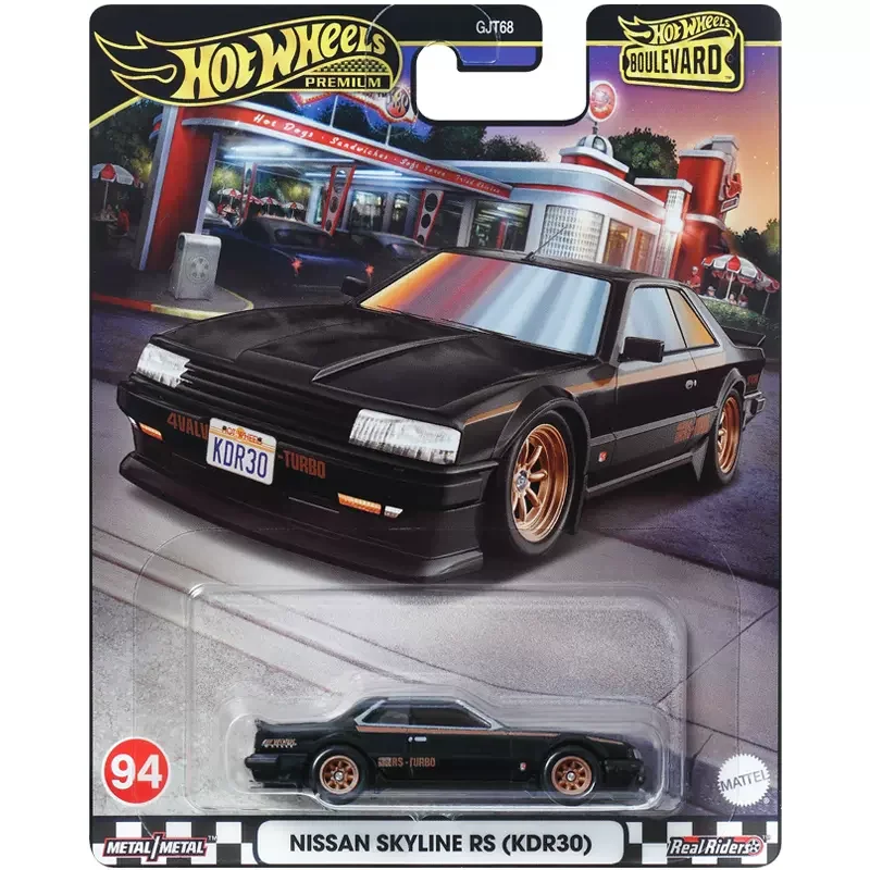 Premium Car Boulevard Toys for Boys 1/64 Diecast Original Hot Wheels  Ford Anglia  Porsche 935 Honda Accord Toyota Celica Nissan