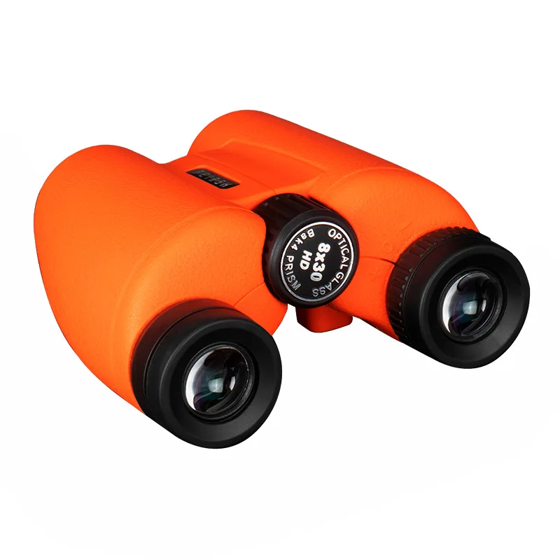 8X30 HD Binoculars Porro Prism BAK4 Optics Professional High Power Telescope Portable Leather-Textured Grip for Hunting Camping - view 4