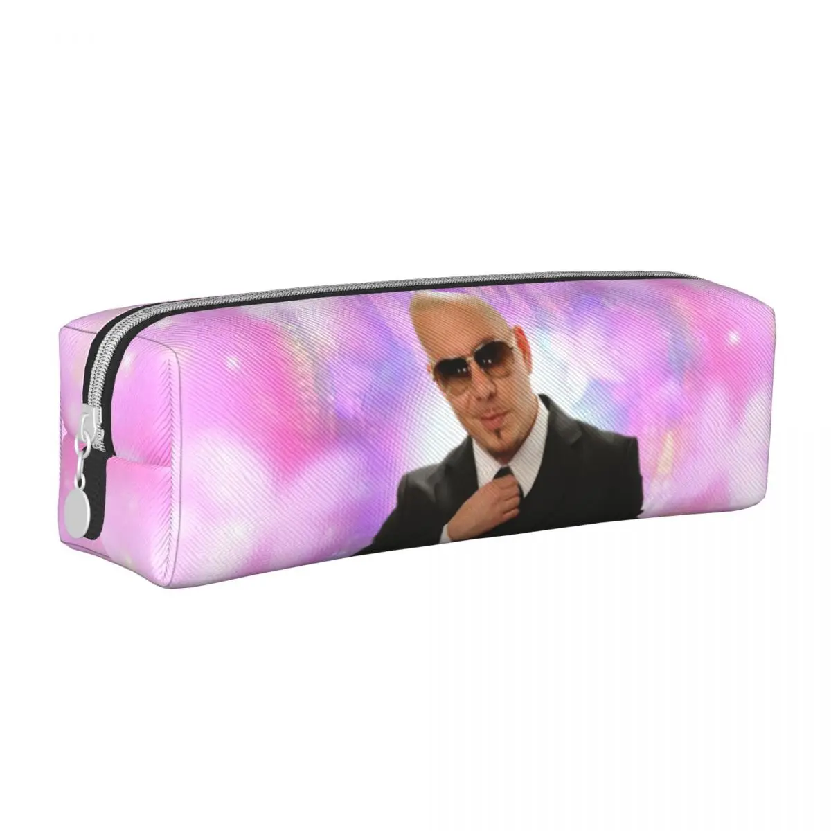 Mr. Worldwide foi lá este caso lápis, Pitbull Lápis, Pen Holder, Meninas e Meninos Sacos, Material Escolar, Zipper Papelaria