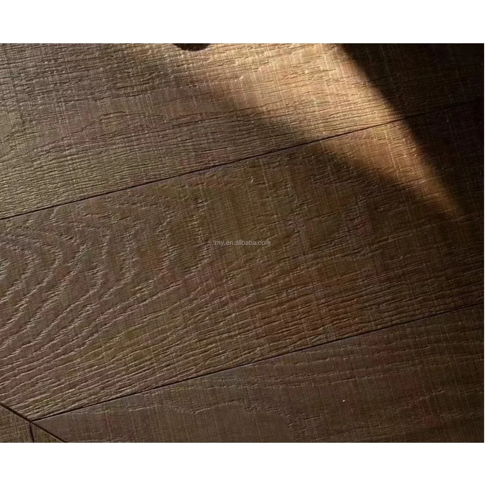 نسخة مخصصة من أرضية الباركيه، أرضية خشبية من خشب البلوط البني، أرضية من خشب البلوط الأبيض