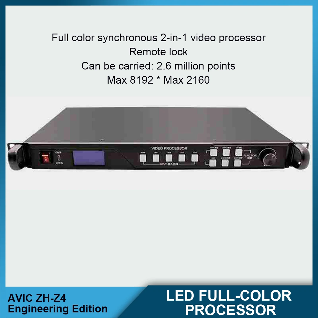 ZH-Z4 Z4M EE Full-Color Synchronous LED Video Processor Control System Supports A Maximum Of 2.6 Million Pixels