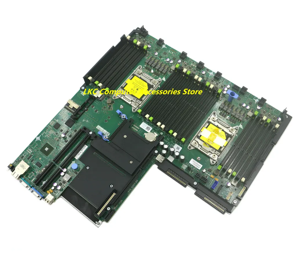 Placa-mãe para Dell, PowerEdge R620, Placa-mãe do servidor, D2D5F, 0FCYWN, 0D2D5F, CN-0FCYWN, CN-0D2D5F, 046R5M, CN-046R5M, 100% testado, Novo