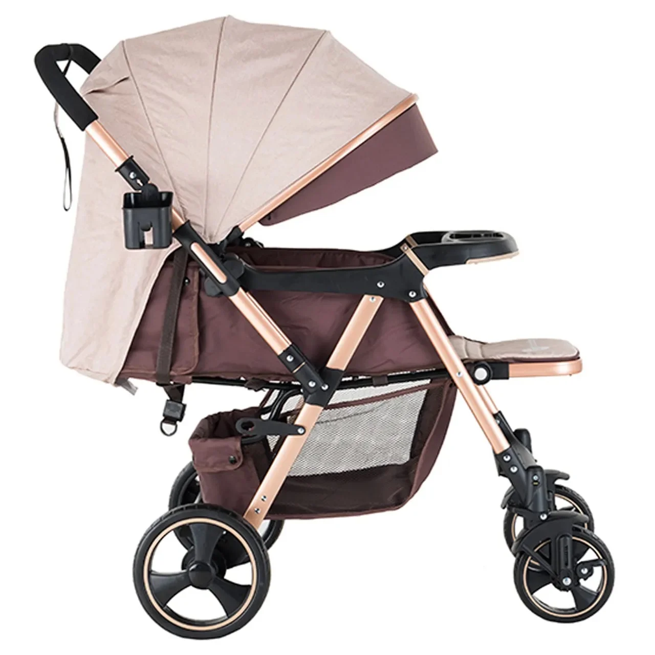 Belecoo 3 City Stroller - Khaki