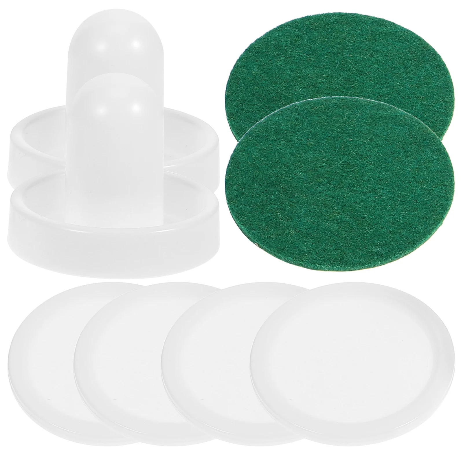 

1Set Universal Ice Hockey Pusher with Lint Replacement Paddle for Indoor Game Room Fast Action Reflex Tabletop Hockey Supplies