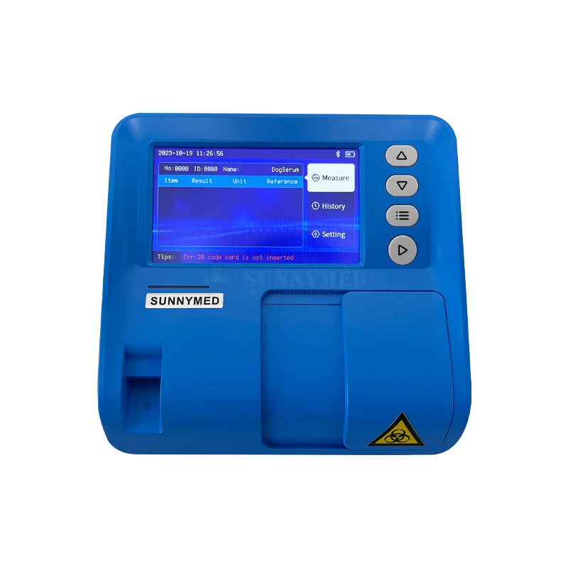 

Sy-B2000_Vet Portable Automatic Rapid-Testing Veterinary Biochemistry Analyzer with Touch Screen