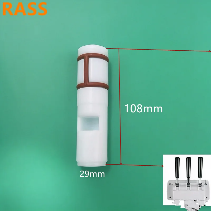 1pc Middle Valve Rods Of Front Block Panel Vevor BQL Soft Serve Ice Cream Machines New Replacement Parts