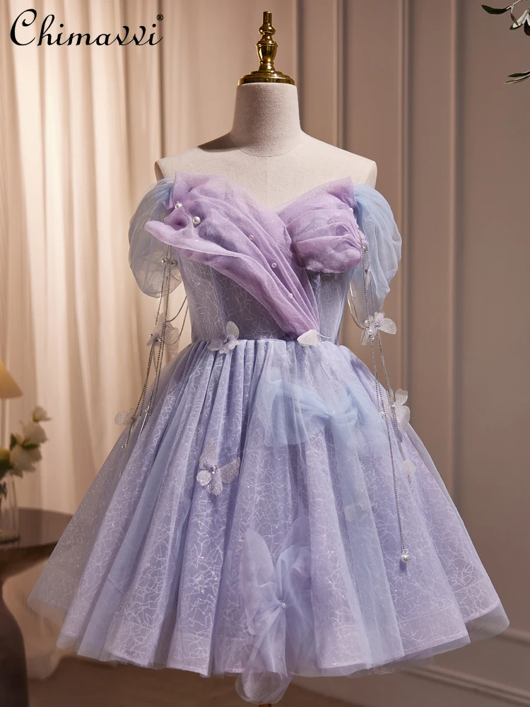 Elegant Purple Shorts Princess Style Dress: The Ultimate Guide for Fairytale  Occasions