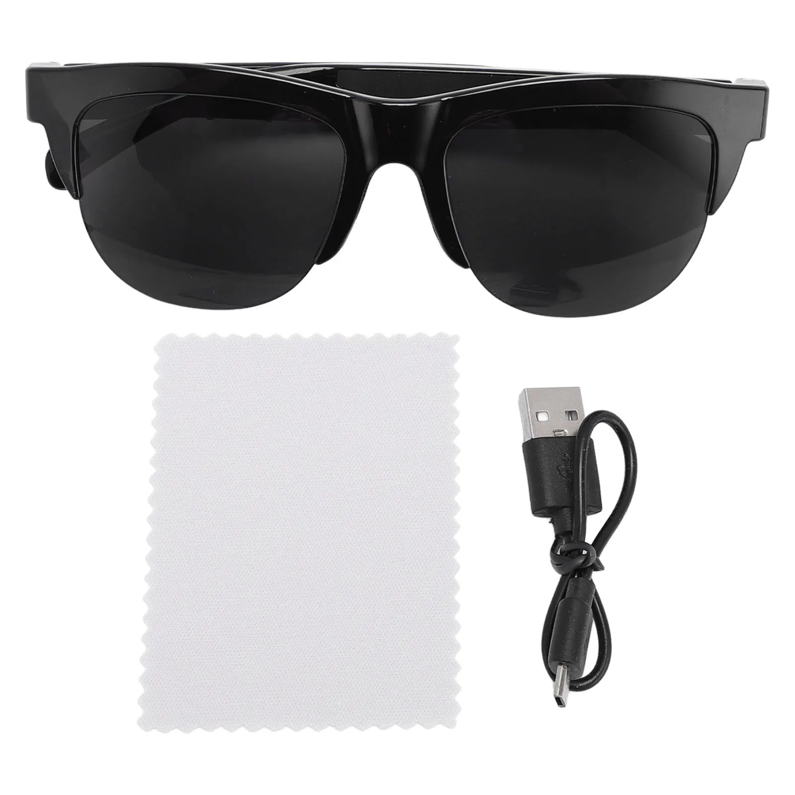 

Солнцезащитные очки Bluetooth UV400, многофункциональные долговечные аккумуляторы с сенсорным управлением, двойные динамики, умные спортивные очки с искусственным интеллектом для женщин и мужчин