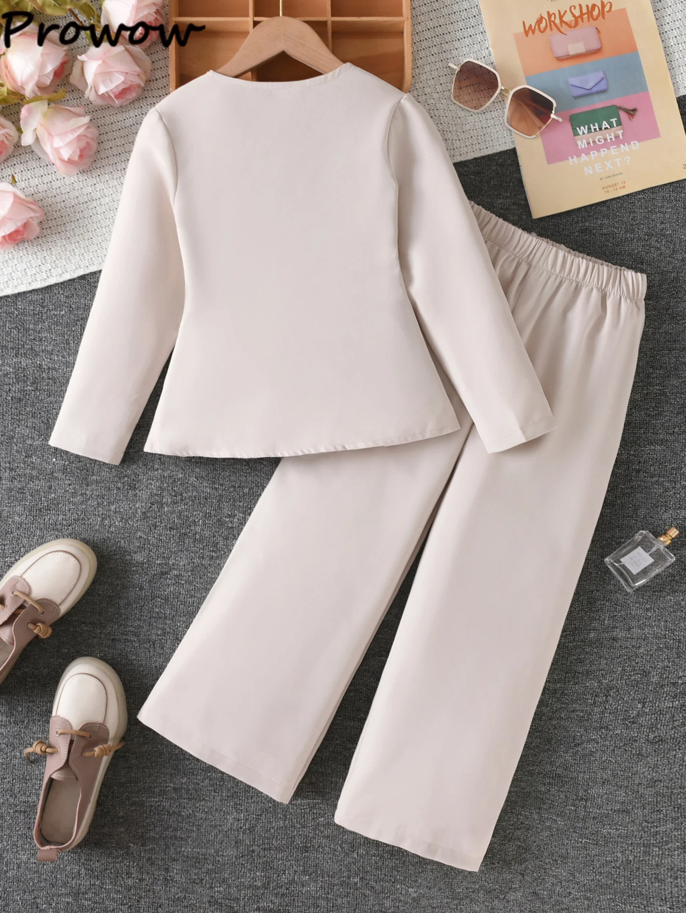 Girls Blazer Trouser Set 3
