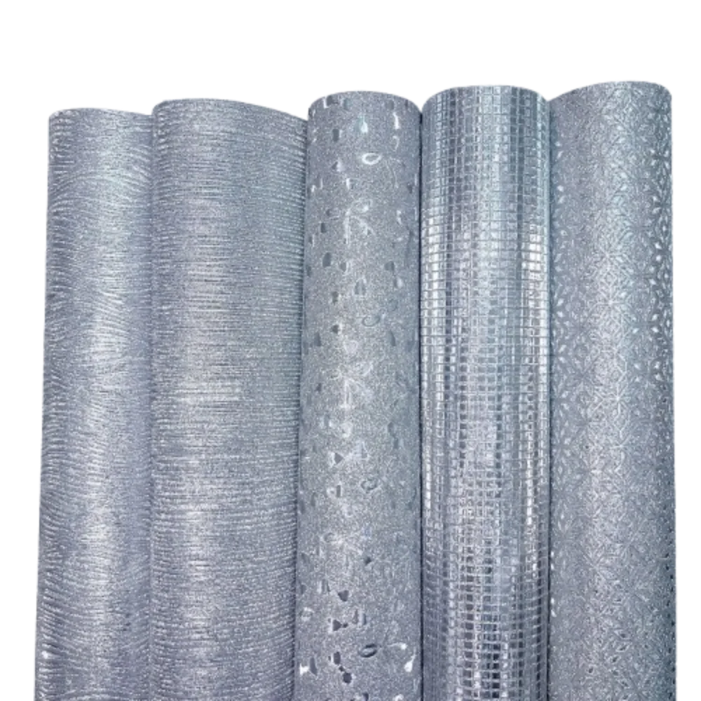5pcs/set Fuse Beads Silver Glitter Baking Cloth Shining Non Stick Heat Resistant Ironing Sheets Heatproof Reusable
