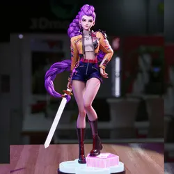 Decoración para gatos: figura anime mini GK gris impresa 3D