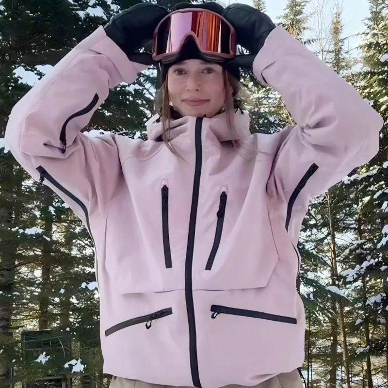 

Multifunctional Unisex Skiing Jackets Outdoor Sports Waterproof Skiing Coats Winter Insulated Snow Coats Mountain Men Hoodies