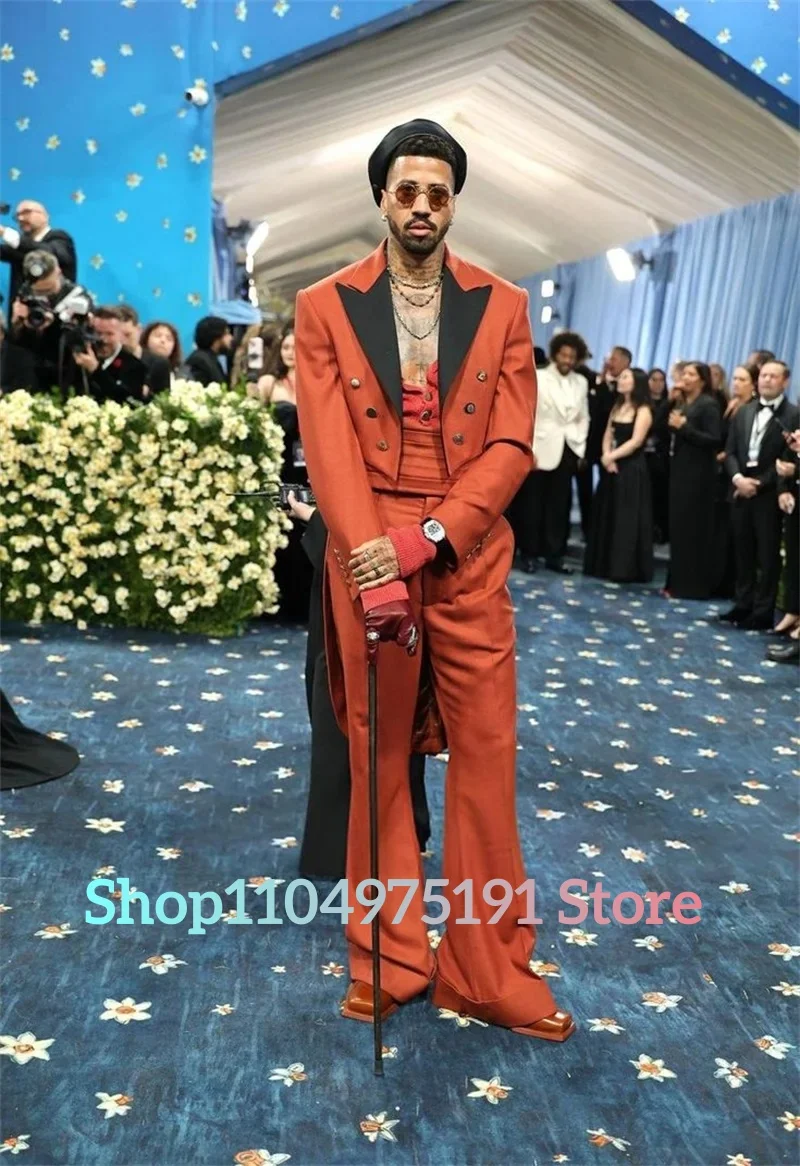 New fashion 2-piece Men's Suit High Quality Performance outfit Wedding Party Dress Party Gowns Special Occasion Gowns