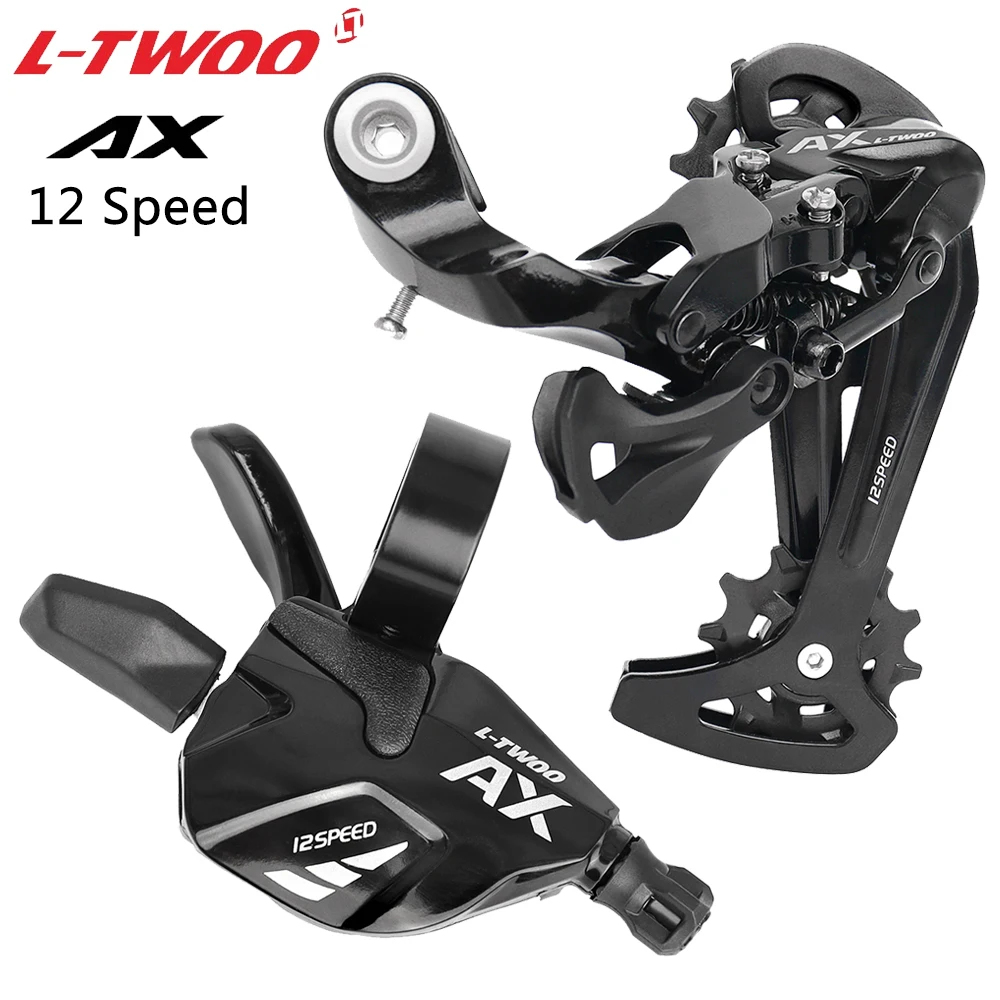 LTWOO AX12 1X12 Speed MTB Groupset Trigger Shift Lever Rear Derailleur Ult-Long Cage for Mountain Bike for 46T/50T/52T Cassette