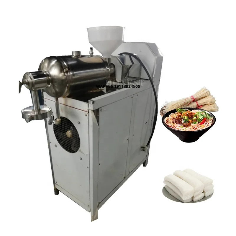 Electric Mung Bean Vermicelli Extruder / Jiangxi Rice Noodle Extruder / Vermicelli Making Machine