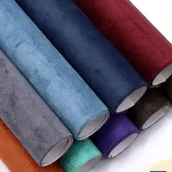 20*30CM Velvet Suede Fabric  Leather Cloth Vinyl Car Wrap Sticker Self Adhesive Film For House Car Styling