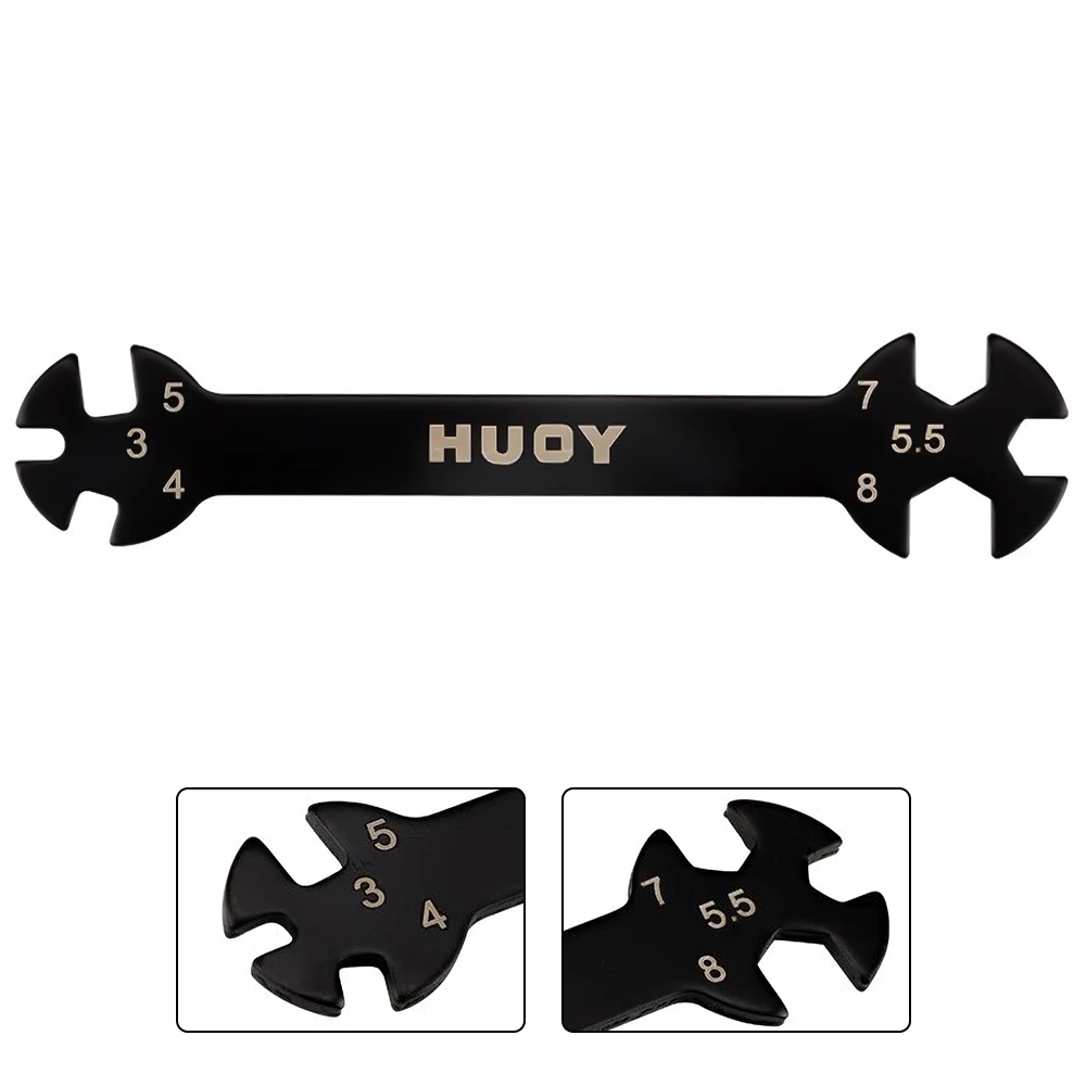 9imod Multifunktions 6 in1 Reparatur schlüssel 3/5/5//7/8mm Spann schloss und Mutter Schraubens chl üssel Werkzeug für RC Drohne Auto Boot Geländewagen