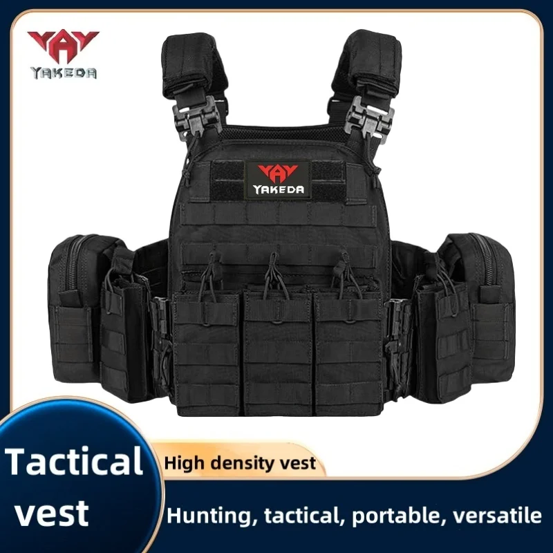 YAKEDA Quick Disassembly Training Vest, Detachable and Expandable, Comfortable, Breathable, Wear-Resistant and Tear-Resistant