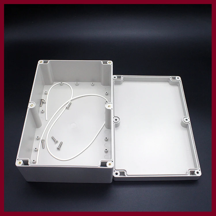 230*150*87Mm Plastic Beschermhoes Waterdicht Cover Elektronische Instrument Behuizing Diy Box Behuizing Junction Box Wit