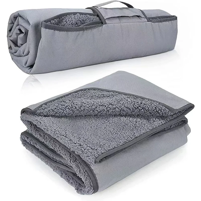 1pcs Portable Blanket Outdoor Waterproof Camping Blanket Wild Camping Blanket Washable Camping Rug Thickened