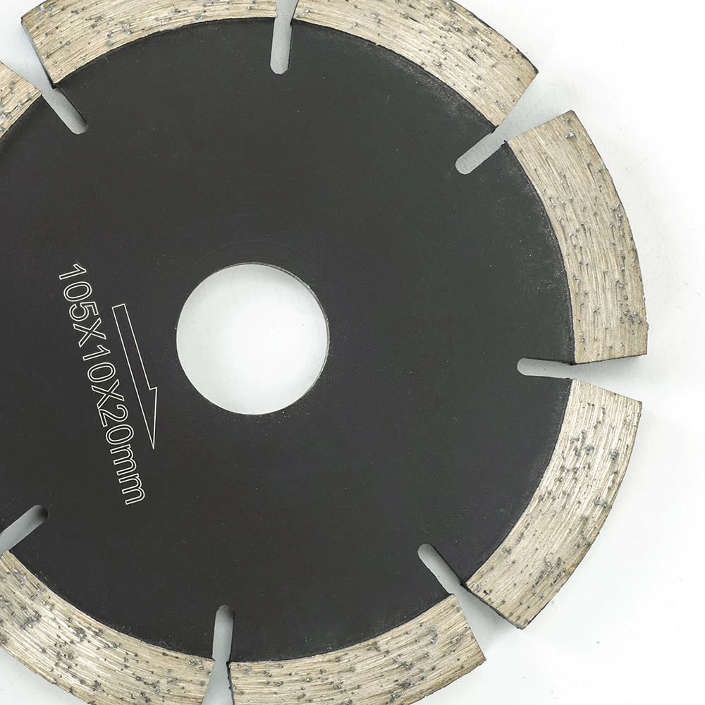 105mm Diamond Saw Blade Granite Marble Slotted Grinding Sheet Marble Blade Saw Blade Stone Cutting Blade Grinding Disc