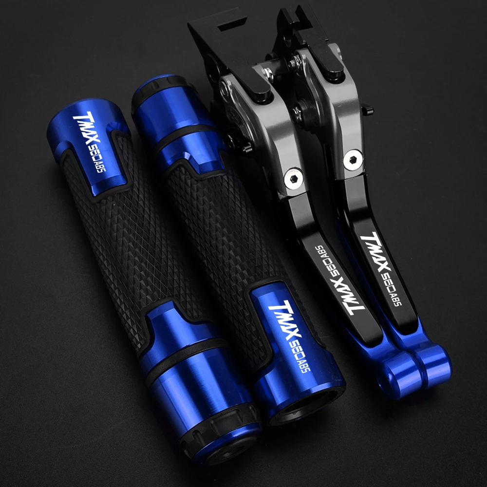 

Motorcycle Accessories Adjustable Brake Clutch Levers Handlebar grips ends FOR YAMAHA TMAX560ABS TMAX 560 ABS 2020-2021 2022