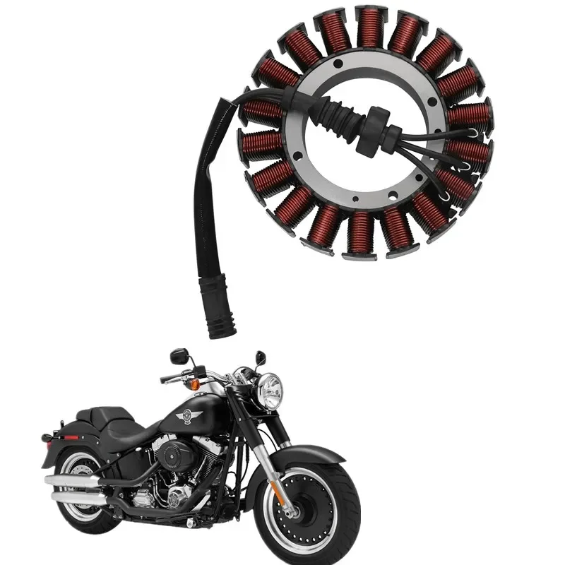 

For Harley Softail Slim 2012-2015 Dyna Fat Boy 2008-2017 Deluxe 2008-2016 Motorcycle Acsessories Stator Coil