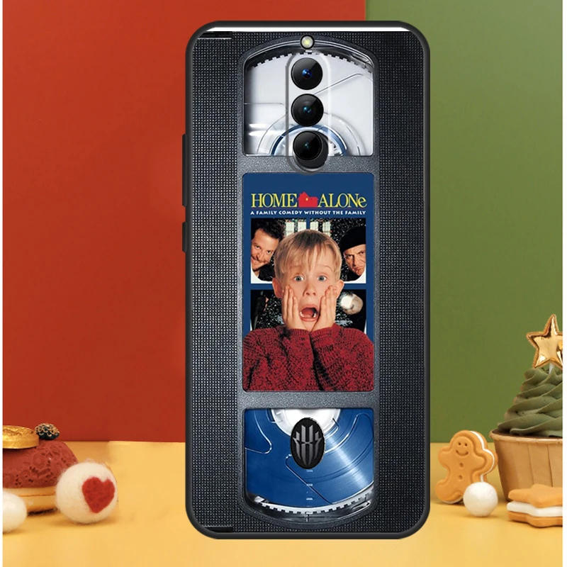 VHS شريط كاسيت حافظة للمنزل وحده ، غطاء خلفي لـ ZTE Nubia ، سحر أحمر ، 8 ، 8S ، 9 Pro Plus ، 5G ، 5S ، 6R ، 6S ، 7S ، 6 ، 7 برو