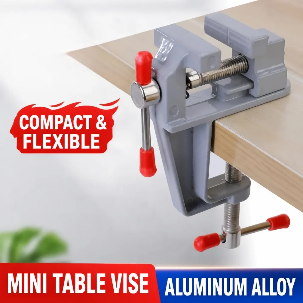 Portable Mini Jeweler's Table Clamp - Small Hobby Bench Vice Craft Repair Tool - Jewelers Clamps Workbench Accessory
