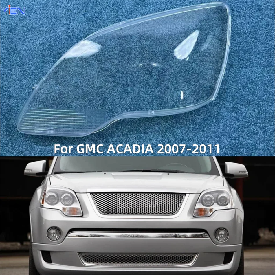 

For GMC ACADIA 2007 2008 2009 2010 2011 Car Gadgets Headlight Rubber Cover It has good transparency and light transmission