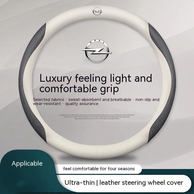 Car Steering Wheel Cover For Opel Astra Corsa Grandland Insignia Mokka Vectra GTC Tigra Vivaro Zafira Combo Vivaro GTC Delica - view 2