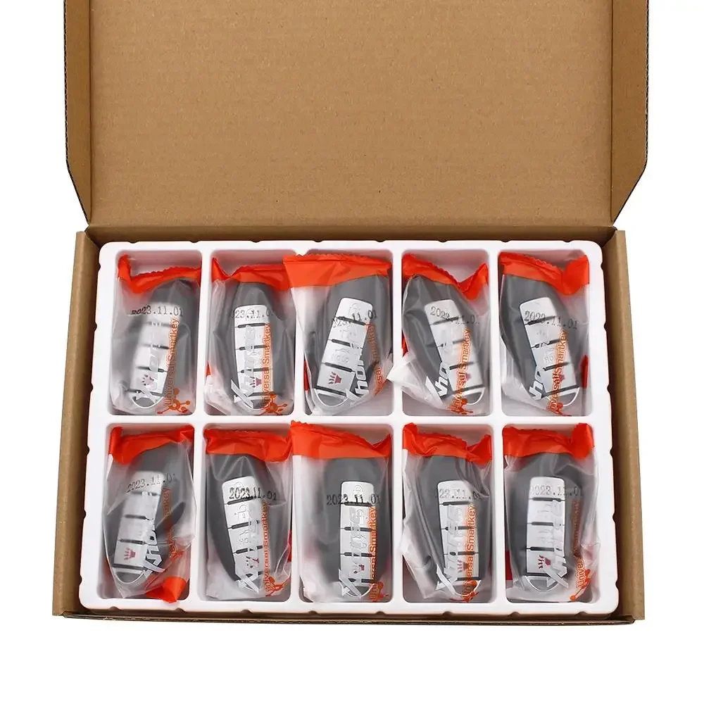 1/3/5PCS Xhorse XSNIS2EN N.I.S Style 4Button VVDI2 MINI Tool Max Pro Universal Smart Key Proximity Function for Nissan Car Keys