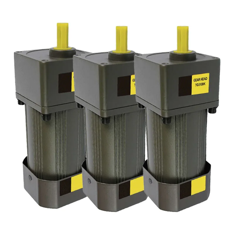 سعر المصنع 7IK400GU-CF محركات التيار المتردد أحادية ثلاثية الطور 1300-1600 دورة في الدقيقة محرك تروس التيار المتردد