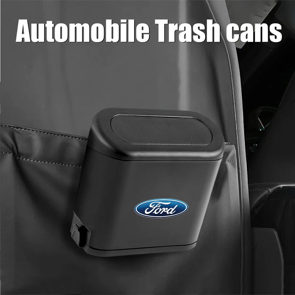 Environmentally Materia Portable Hanging Car Trash Can Interior Efficient Storage Tool For Ford Focus 2 MK2 Fiesta Mondeo Galaxy